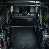Durable aluminum cargo rack for Jeep Wrangler off-road storage